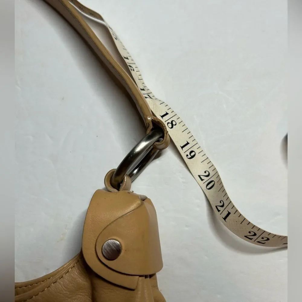 ANTONIO MELANI Genuine Tan Leather Bag‎